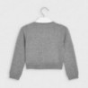 Dívčí pletený svetr Mayoral 4349-82 šedá