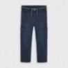 Chlapecké kalhoty s kapsami Mayoral 4534-26 Tmavě modrá
