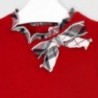 Dívčí kostkované šaty Mayoral 4978-65 Červené