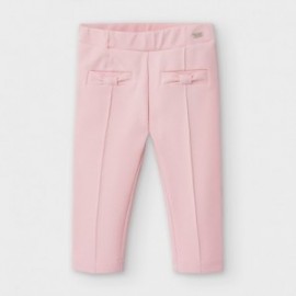 Dívčí pletené kalhoty Mayoral 2589-95 růžové