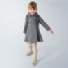 Dívčí kabát Mayoral 4409-68 šedá