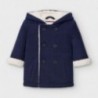 Chlapecký kostkovaný kabát Mayoral 2484-4 granát
