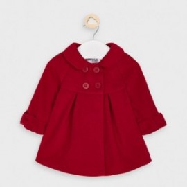 Elegantní dívčí kabát Mayoral 2466-45 červená