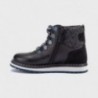 Chlapecké kožené boty Mayoral 44173-72 černé