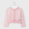 Pletený svetr pro dívky Mayoral 2360-18 růžový