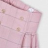 Kostkovaná sukně pro dívky Mayoral 4954-91 růžová