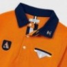 Chlapecké polo triko s dlouhým rukávem Mayoral 4128-11 oranžové