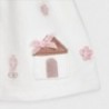 Šaty s čelenkou pro dívky Mayoral 2851-66 růžové