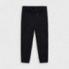Pletené kalhoty Mayoral 4543-86 pro chlapce černé