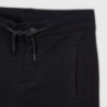 Pletené kalhoty Mayoral 4543-86 pro chlapce černé