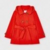 Kabát pro dívky Mayoral 3487-65 červený