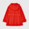 Kabát pro dívky Mayoral 3487-65 červený