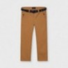 Chlapecké kalhoty s opaskem Mayoral 3574-34 hnědé