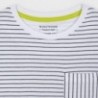 Sada 2 triček pro chlapce Mayoral 6076-39 bílá/zelená
