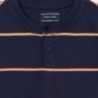 Pruhované tričko pro chlapce Mayoral 6079-85 námořnická modrá