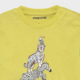 Chlapecké tričko s krátkým rukávem Mayoral 1002-55 Limetka