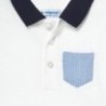 Chlapecké polo tričko Mayoral 1103-38 bílá