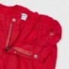 Volné kalhoty s opaskem holčičí Mayoral 3552-49 Červené