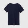 Tričko s krátkým rukávem pro chlapce Mayoral 6080-59 Tmavě modrá