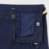 Chlapecké kalhoty s opaskem Mayoral 6552-18 námořnická modrá