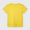Tričko s krátkým rukávem pro chlapce Mayoral 3034-76 žluté