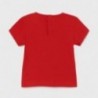 Tričko s krátkým rukávem pro dívky Mayoral 105-38 Červené
