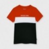 Tričko s krátkým rukávem pro chlapce Mayoral 6094-42 Černá/červená