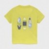 Tričko s krátkým rukávem pro chlapce Mayoral 1012-56 Limetka