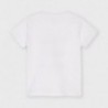 Tričko s chlapčenským potiskem Mayoral 3044-74 bílé