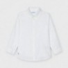 Chlapecké lněné tričko Mayoral 141-49 bílé