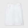 tričko na ramenních popruzích holčičí Mayoral 3025-87 bílá