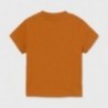 Tričko s aplikací chlapecký Mayoral 1001-47 Hnědý