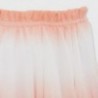 Skládaná ombre sukně pro dívku Mayoral 6908-41 oranžový