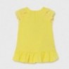 Dívčí šaty s volánkem Mayoral 1975-19 žluté