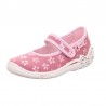 Dívčí pantofle Superfit 1-800287-5000 růžové barvy