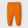 Dlouhé kalhoty pro chlapce Mayoral 704-39 oranžový