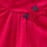 Sametové šaty pro dívky Mayoral 2862-95 Červené