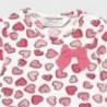 Sada triček pro dívky Mayoral 1073-55 bílá /růžová