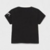 Tričko s krátkým rukávem pro chlapce Mayoral 1074-30 Černá