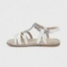 Dívčí sandály s oblázky Mayoral 43271-29 Bílý