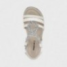 Dívčí sandály s oblázky Mayoral 43271-29 Bílý
