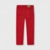 Chlapecké slim fit kalhoty Mayoral 509-65 červená