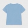 Tričko s krátkým rukávem pro chlapce Mayoral 1003-60 Modré