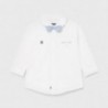 Mayoral 1120-95 bílá elegantní košile s motýlkem pro chlapce