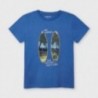 Tričko s krátkým rukávem pro chlapce Mayoral 3030-55 modrá