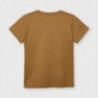 Tričko s krátkými rukávy chlapec Mayoral 3031-60 Hnědý