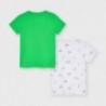 Sada 2 triček pro chlapce Mayoral 3050-73 Zelený