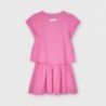 Sportovní šaty pro dívky Mayoral 3958-91 růžové