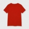 Tričko s krátkým rukávem pro chlapce Mayoral 6078-81 červená
