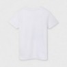 Tričko s krátkým rukávem pro chlapce Mayoral 6093-35 bílá